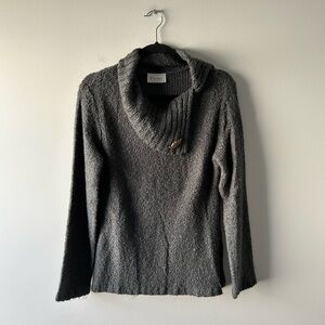 Putorti grey textured sweater